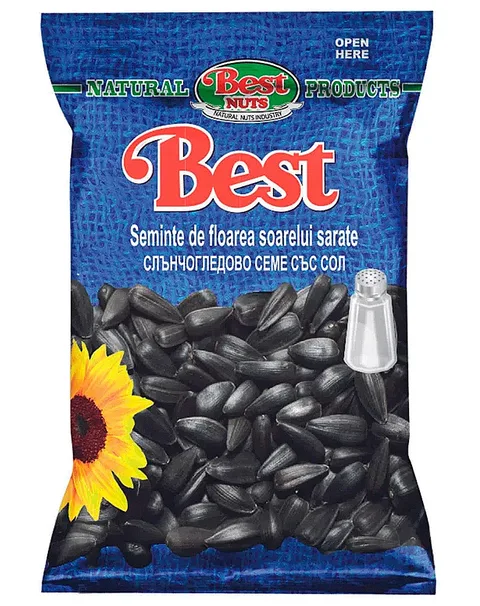 BEST PIPAS NEGRAS SALADAS 200G/12