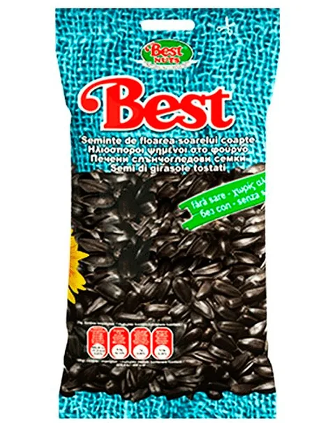 BEST PIPAS NEGRAS SIN SAL 200G/12