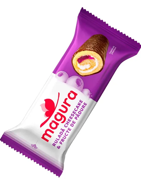 KANDIA MAGURA ROLLITO CHEESECAKE-FRUTAS BOSQUE 35G/24