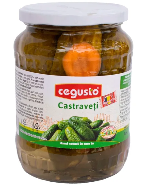 CONSERVFRUCT PEPINILLOS VINAGRE 680G/6