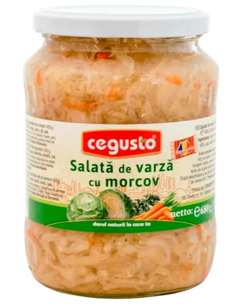 CONSERVFRUCT ENSALADA REPOLLO-ZANAHORIA 680G/6