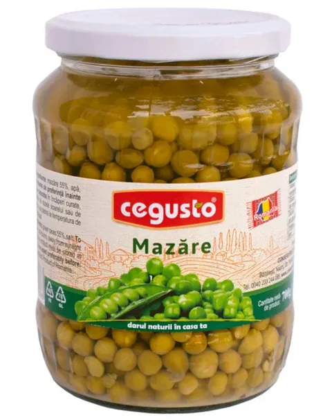 CONSERVFRUCT GUISANTES 700G/6