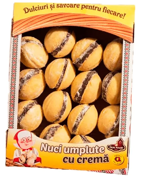 PAN FOOD NUECES RELLENAS 300G/18