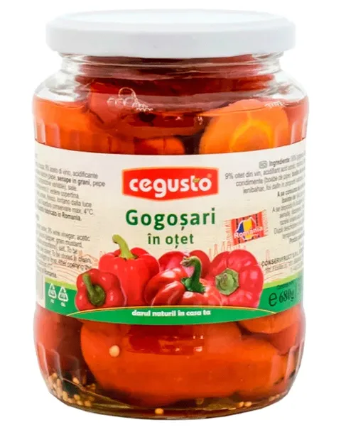 CONSERVFRUCT PIMIENTOS VINAGRE 680G/6