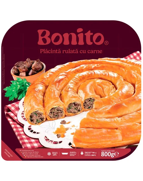 TIPTOP HOJALDRE CARNE 800G/6