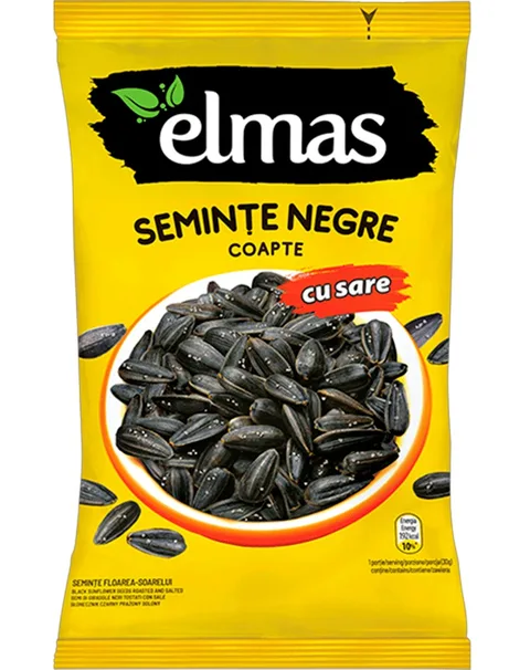 ELMAS PIPAS NEGRAS SALADAS 200G/14