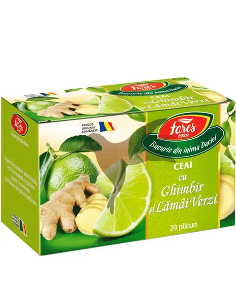 INFUSIÓN FARES JENGIBRE LIMA 40G
