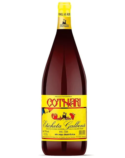 COTNARI ET. AMARILLA TINTO SEMIDULCE 1.5L/6
