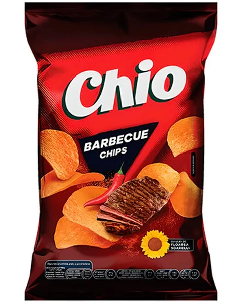 CHIO CHIPS BARBECUE 125G/10