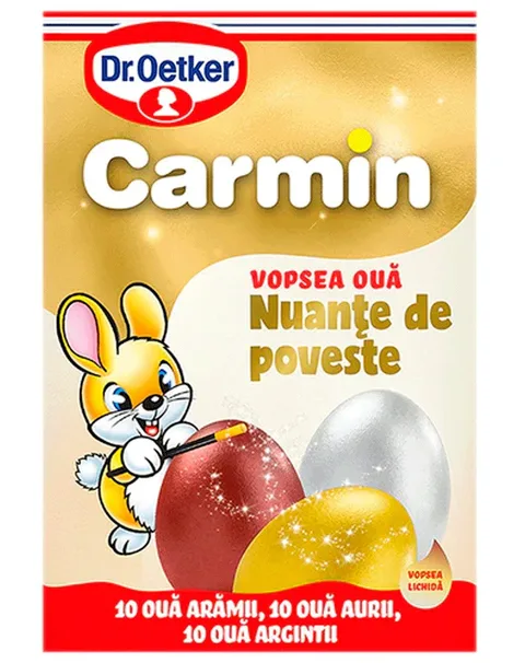 DR.OETKER CARMIN PINTURA GEL HUEVOS CUENTO 15G/30