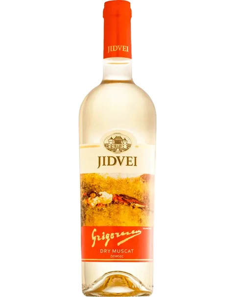 JIDVEI GRIGORESCU DRY MUSCAT SEMISECO 0.75/6
