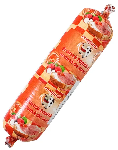 ROMFULDA QUESO FUNDIDO RULO JAMÓN 125G