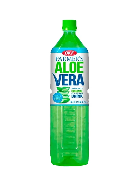 OKF FARMERS ALOE VERA SIN AZÚCAR 1.5L/12