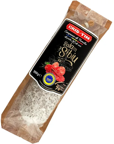 CRISTIM SALAMI SIBIU 350G/12