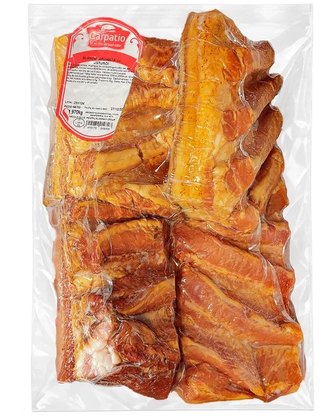 CARPATIO TOCINO AHUMADO AJO AL GRANEL