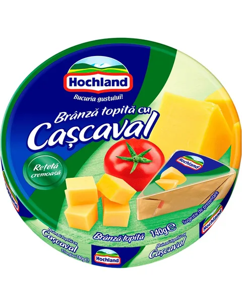 HOCHLAND QUESO FUNDIDO PORCIONES QUESO CURADO 140G/32