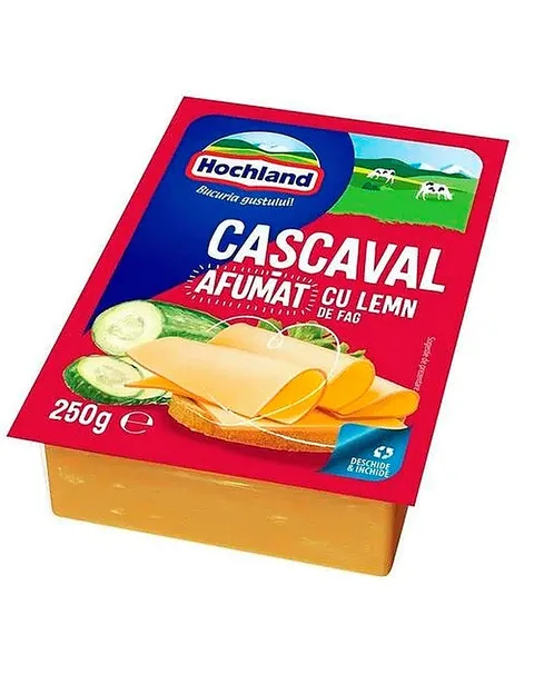 HOCHLAND QUESO CURADO AHUMADO 250G/12
