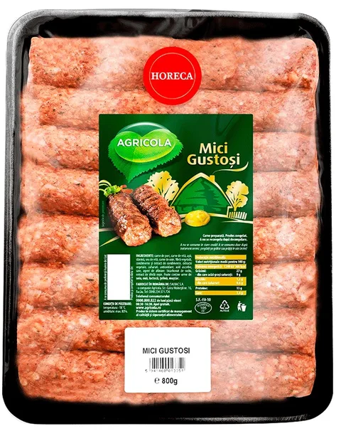 AGRICOLA CARNE PICADA MICI SABROSOS HORECA 800G/12