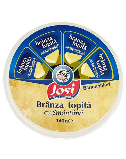 JOSI QUESO FUNDIDO PORCIONES NATA 140G/24