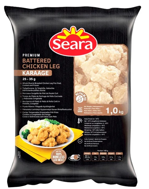 EDENIA POLLO KARAAGE SEARA 1KG/10