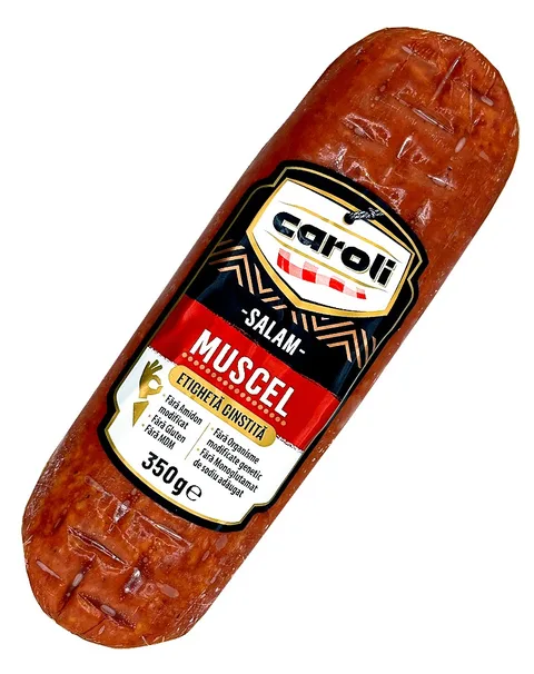CAROLI SALAMI MUSCEL 350G/6
