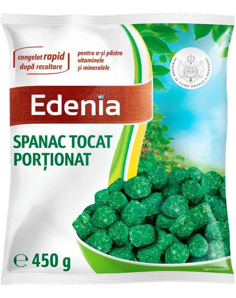 EDENIA ESPINACA PICADA PORCIONES 450G/12