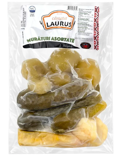 LAURUS ENCURTIDOS VARIOS SALMUERA AL VACIO