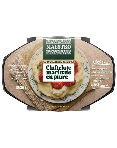 CAROLI MAESTRO ALBONDIGAS MARINADAS PURE 350G/6