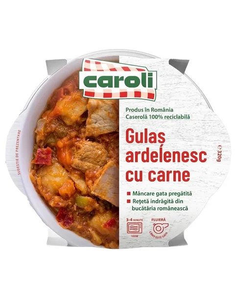CAROLI GULAS DE ARDEAL CARNE 320G/6
