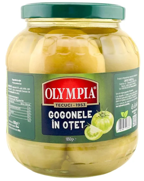 OLYMPIA TOMATES VERDES VINAGRE 1650G/2