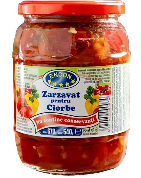 ENCON VERDURAS SOPA 720G/6