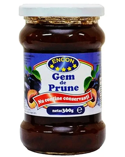 ENCON MERMELADA CIRUELA 314G/12
