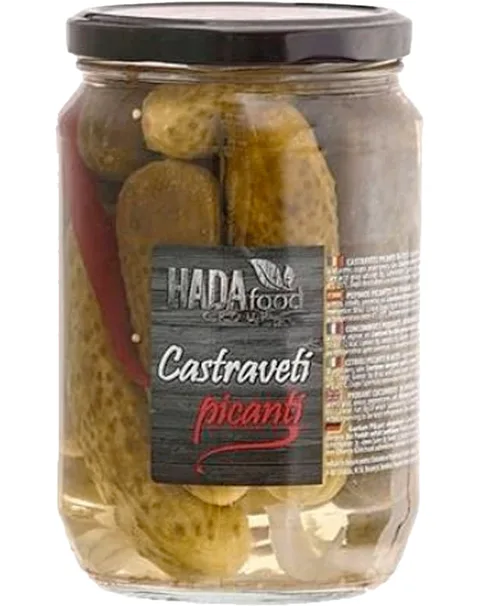 HADA PEPINILLOS PICANTES VINAGRE 720G/12