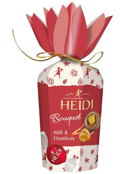 HEIDI BOUQUET PRALINES AVELLANAS 120G/12