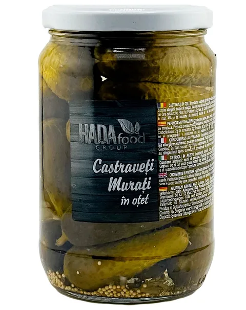 HADA PEPINILLOS VINAGRE 720G/12