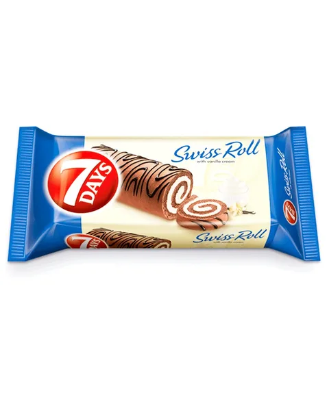 7DAYS PASTEL ROLLITO VAINILLA 200G/10