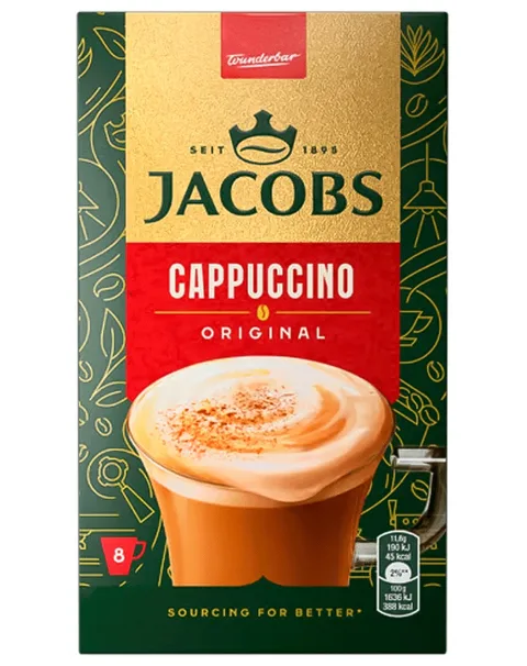 JACOBS CAPPUCCINO ORIGINAL 11.6G*8/10