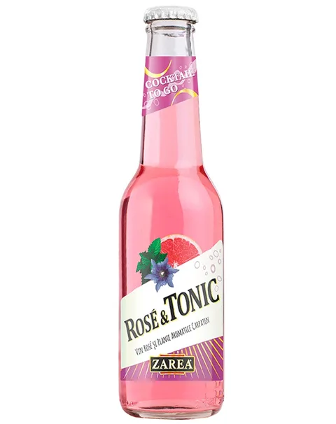 ZAREA COCKTAIL TO GO ROSE TONIC 0.275L/12