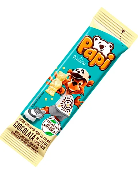 KANDIA PAPI CHOCOLATE BLANCO-CEREALES 25G/32