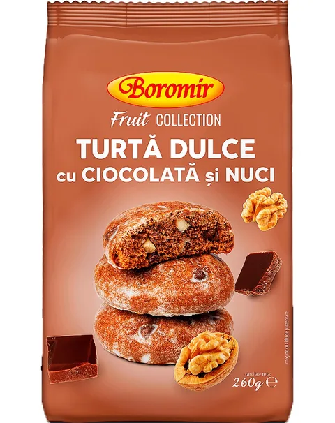 BOROMIR PAN JENGIBRE CHOCOLATE-NUECES 260G/12