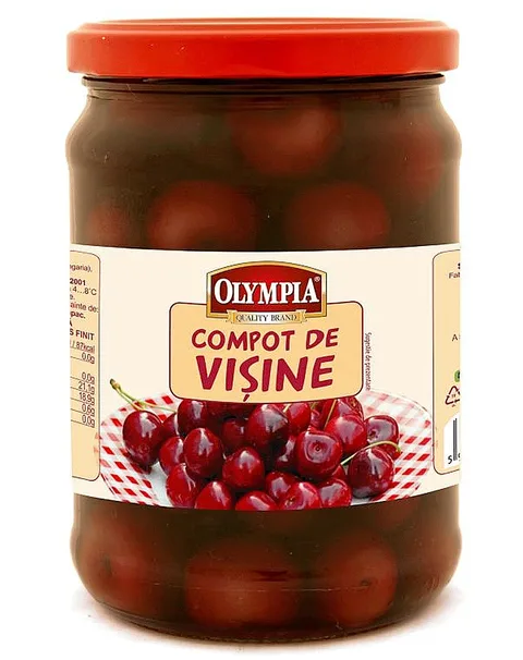 OLYMPIA COMPOTA GUINDAS 580G/6