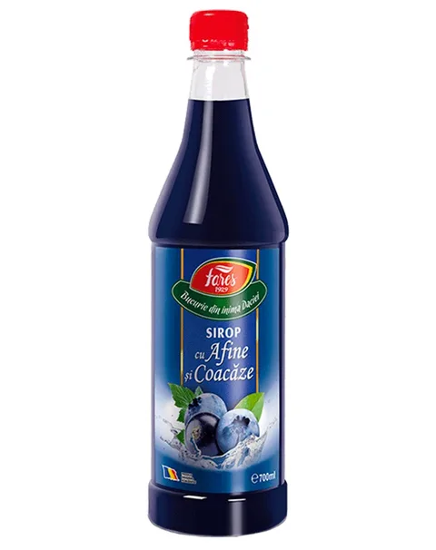 FARES SIROPE ARÁNDANOS-GROSELLA NEGRA 700G /6