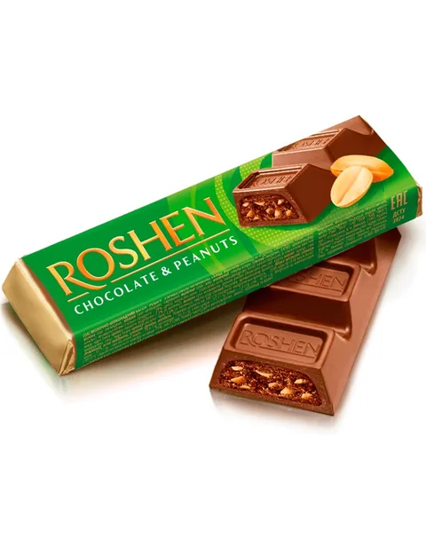 ROSHEN BARRITA CHOCOLATE-CACAHUETES 29G/30
