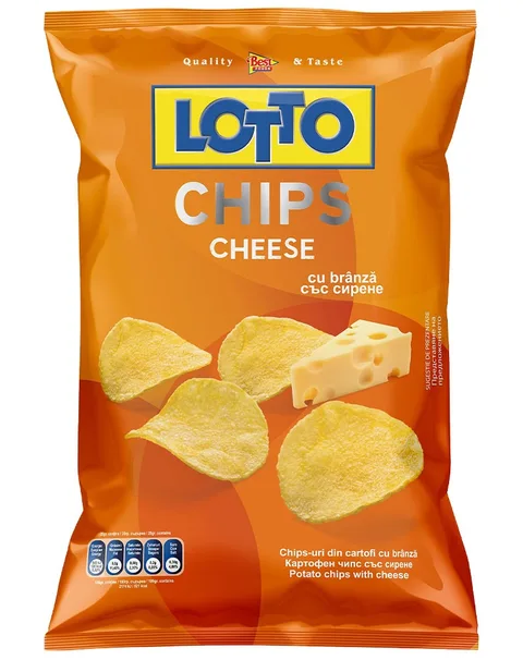 LOTTO CHIPS QUESO 100G/19