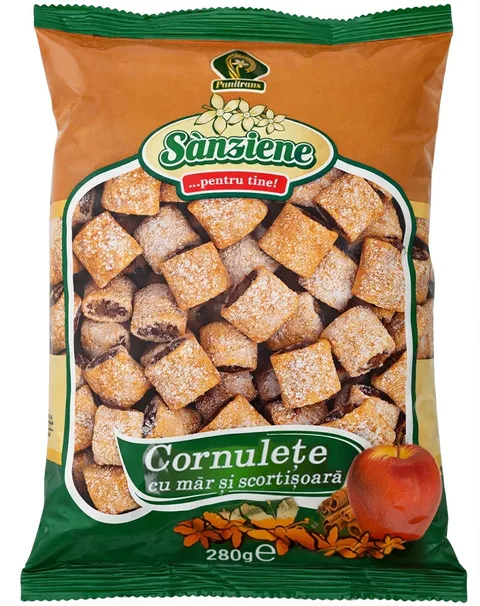 SANZIENE PASTELITOS MANZANA-CANELA 280G/16