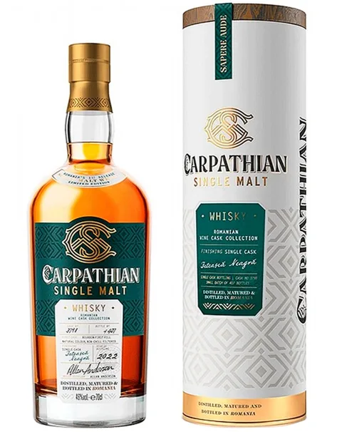 WHISKY CARPATHIAN SINGLE MALT FETEASCA NEGRA 0.7L