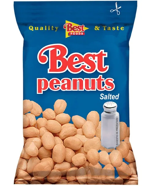 BEST CACAHUETES SIN PIEL SALADOS 50G/36