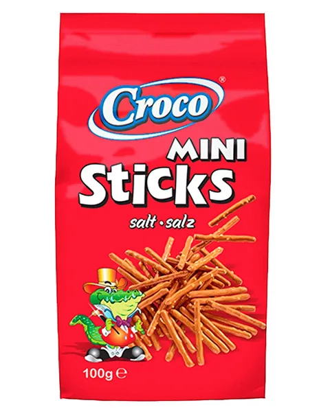 CROCO STICKS MINI SAL 100G/12