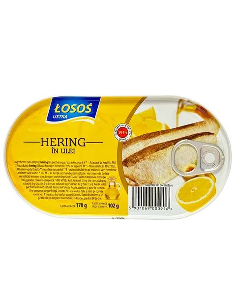 LOSOS ARENQUE ACEITE 170G/16