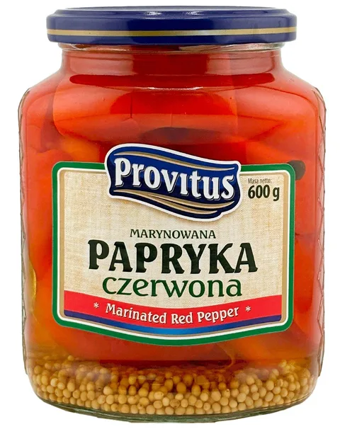 ARSENAL PROVITUS PIMIENTOS ROJOS MARINADOS 720ML/6